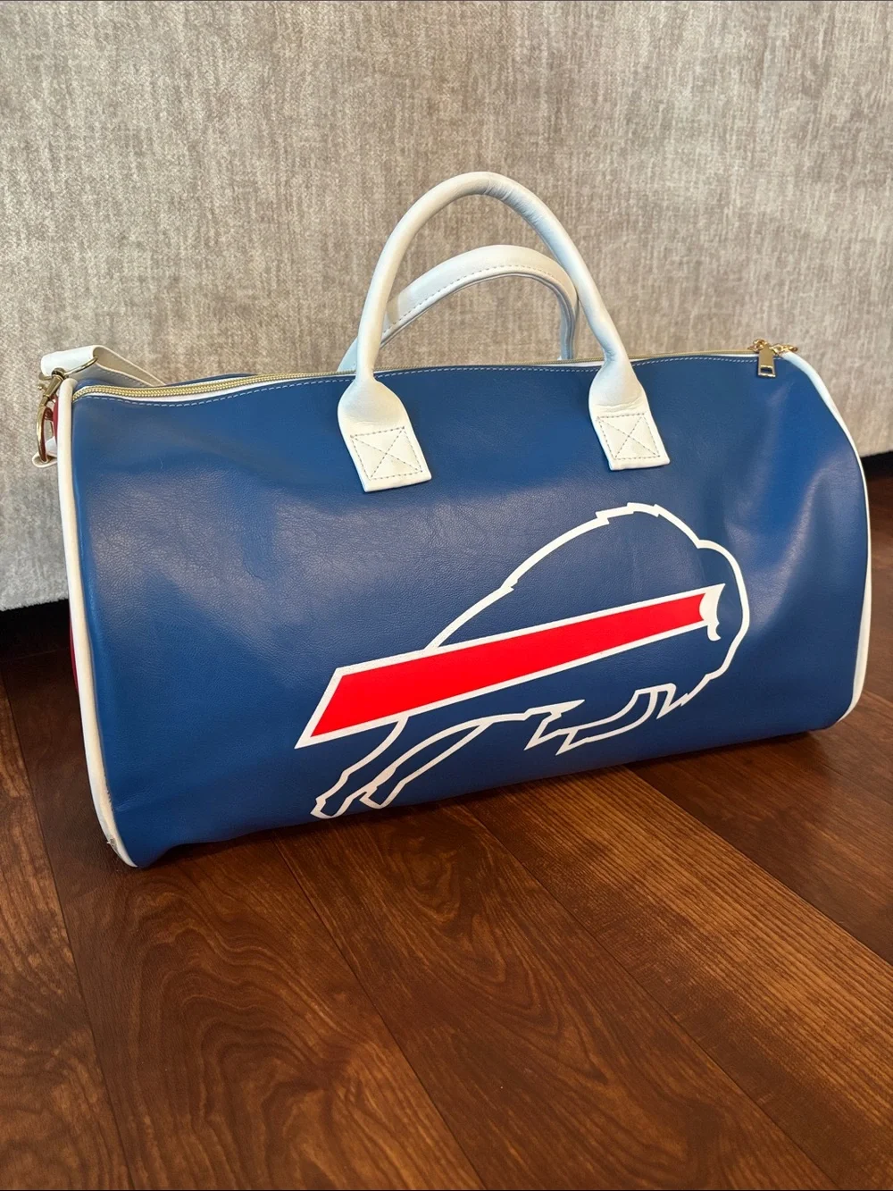 Buffalo Bills Blue & Red Travel Duffle Bag